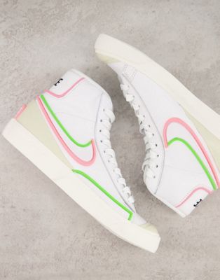 nike white leather sneakers