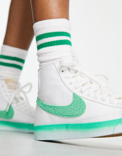 Nike blazer mid sale 77 lucid green uk