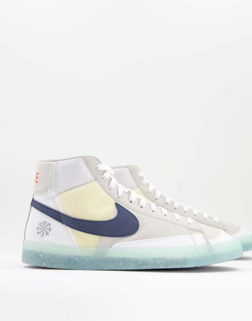 Nike – Blazer Mid Revival – Kamiennobeżowe buty sportowe