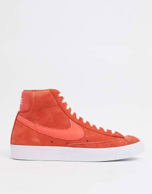 nike blazer suede red