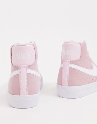 Nike - Blazer - Sneakers alte anni '77 rosa e bianche | ASOS