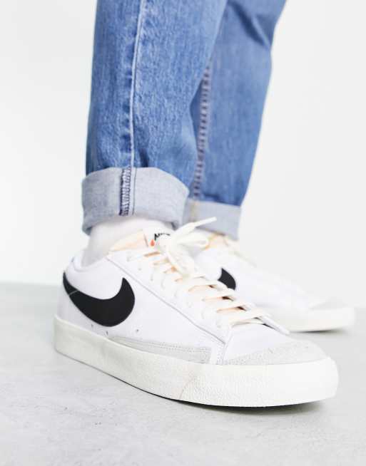 Nike blazer basse clearance bianche