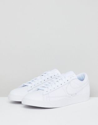 Nike Blazer Sneakers In All White | ASOS