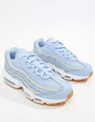 nike blue and grey ombre air max 95 