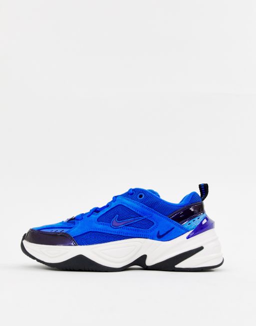 Nike blue 2025 m2k tekno trainers