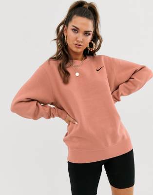 blush nike hoodie