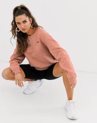 nike blush sweatshirt