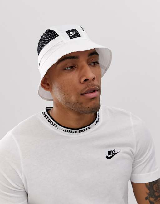 Casquettes Homme, Nike Bob Sportswear Mesh Blanc