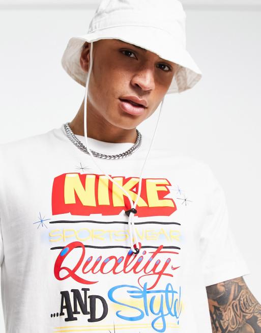 Nike Bodega graphic shorts in white