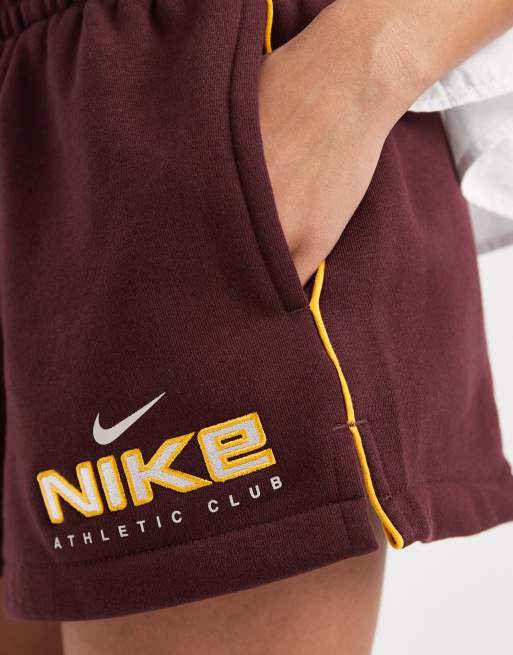 Nike - Bordeaux college-shorts i fleece, 5 af 5