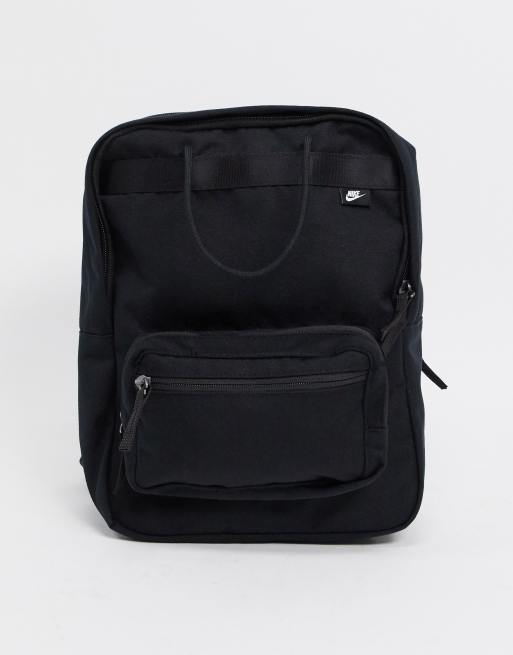 Nike black 2025 boxy mini backpack