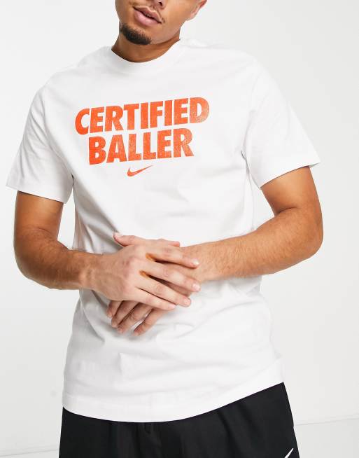 BALLER: Basketball Short Sleeved Tee Shirt