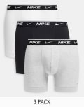 [Nike] Nike boxer brief 3 pack in grey S GREY