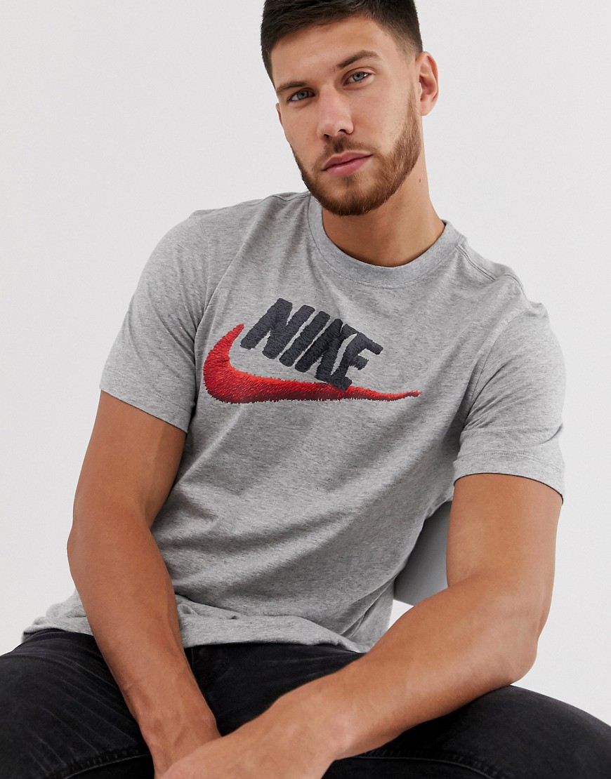 Nike - Brand Mark - T-shirt grigia-Grigio