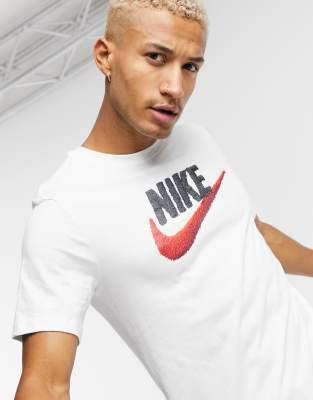 Nike brand mark t-shirt in white | ASOS