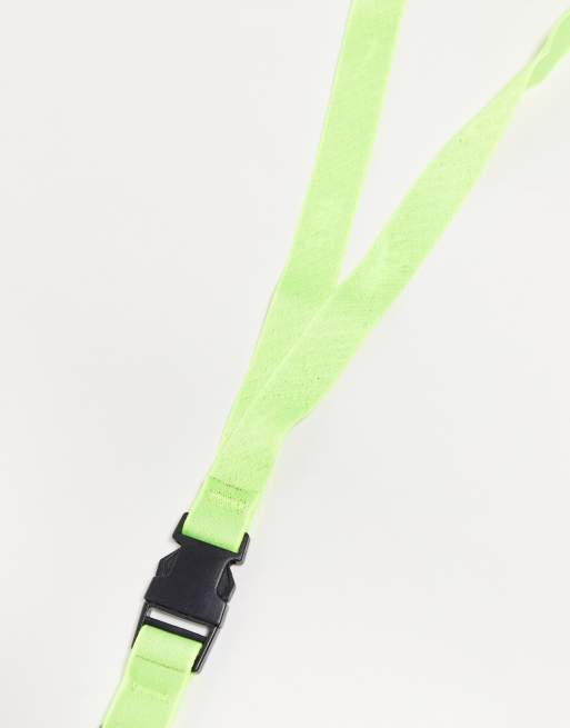 Green nike outlet lanyard