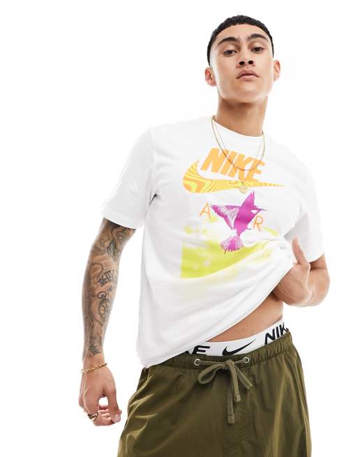 Nike – Brandriff – Vit t-shirt