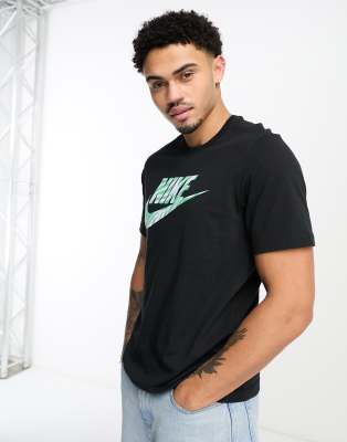 Nike Brandriffs Futura T-shirt in black | ASOS