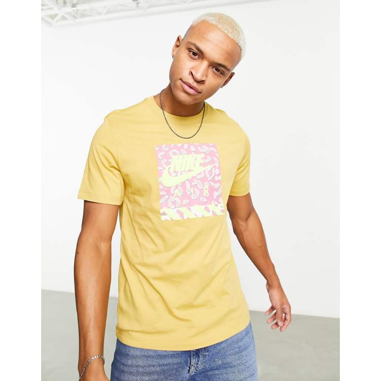 black and yellow shirt nike