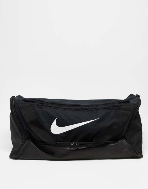 Nike Brasilia duffel bag in black ASOS