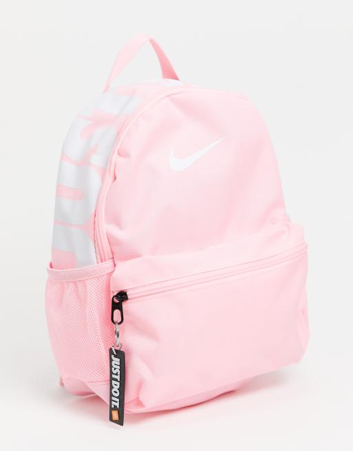 Pink mini 2025 nike backpack