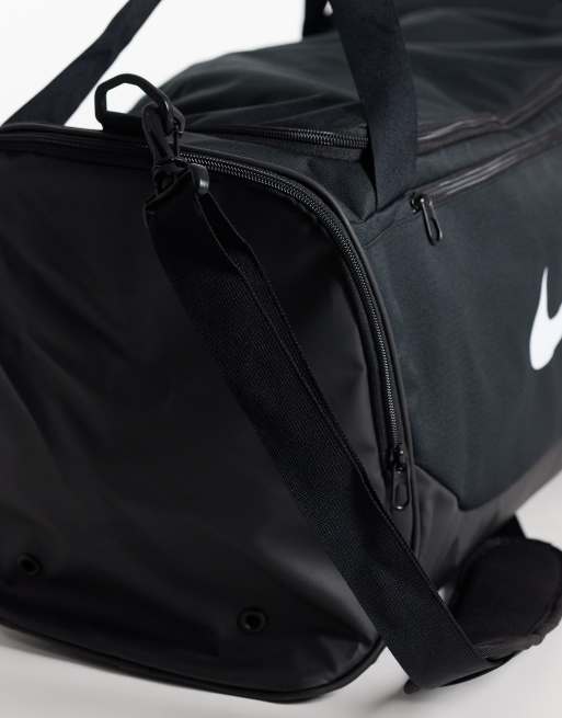 Nike Brasilia medium duffelbag i sort, 3 af 4