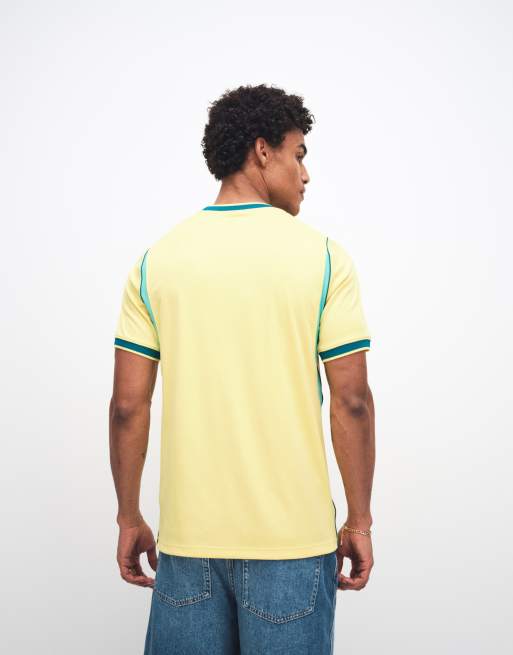 Nike Brazil World Cup short sleeve home jersey in yellow, 3 of 6