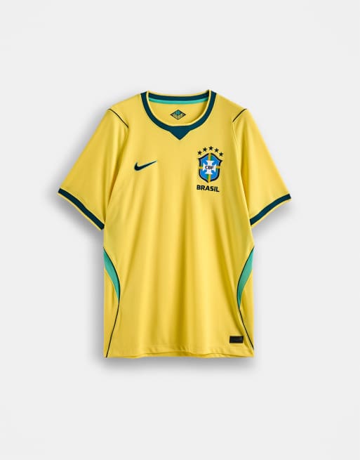 Nike Brazil World Cup short sleeve home jersey in yellow, 6 of 6