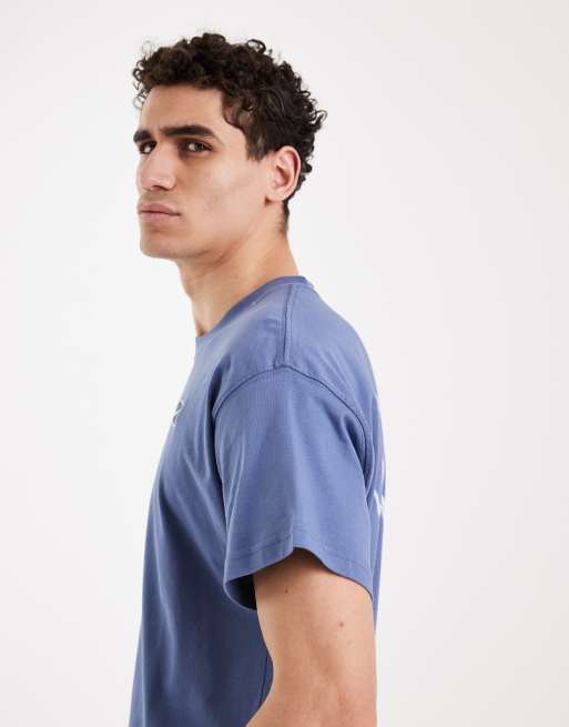Nike bubble back print t-shirt in blue, 4 of 5