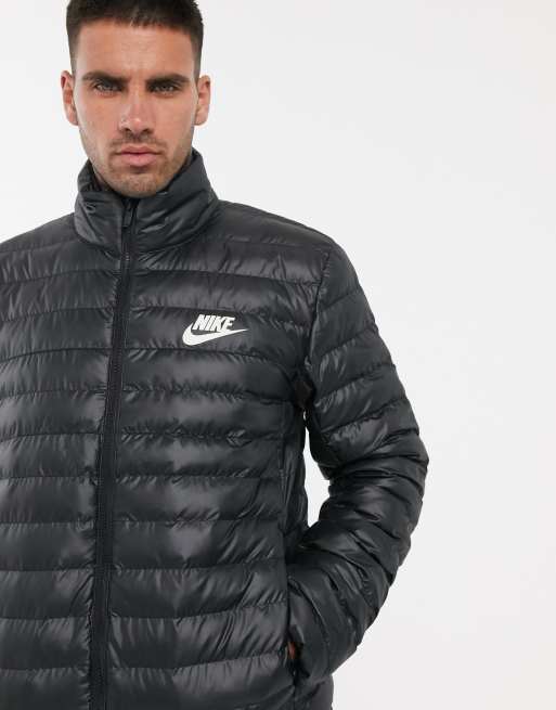 Black nike hotsell bubble coat