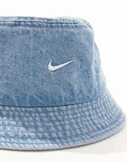 Nike bucket hat in blue ASOS