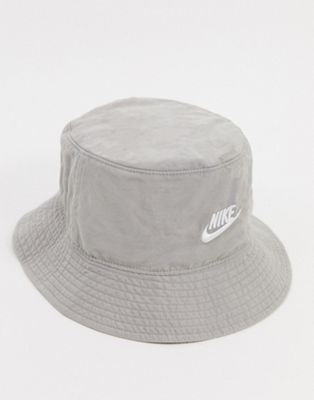 nike grey bucket hat