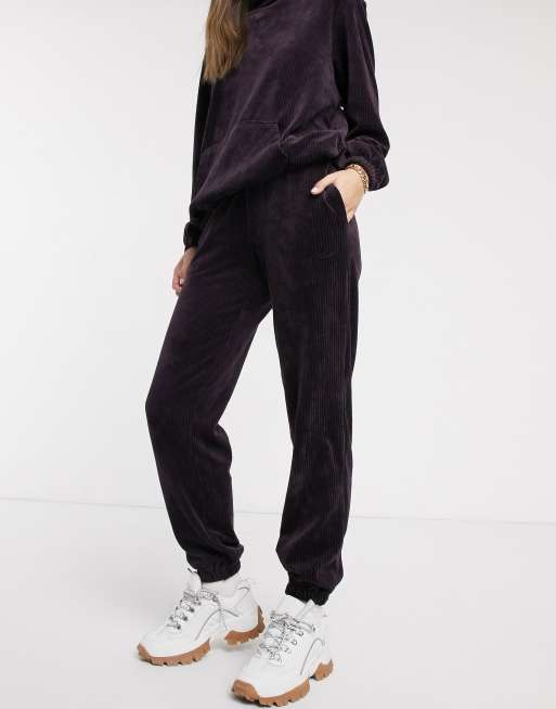 Nike burgundy cord loose fit joggers | ASOS