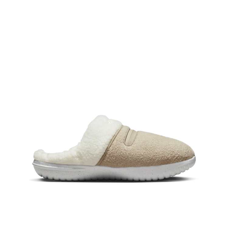 Nike Burrow mules in sand drift and light bone | ASOS