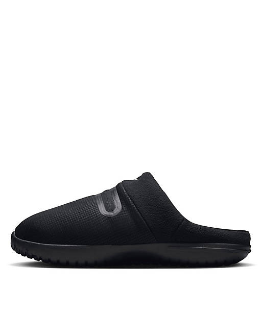 Nike Burrow slipper in black | ASOS