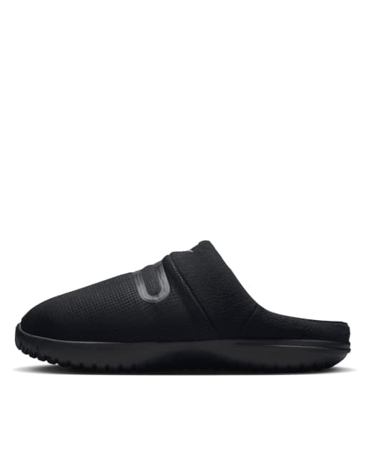 Nike Burrow slipper in black ASOS