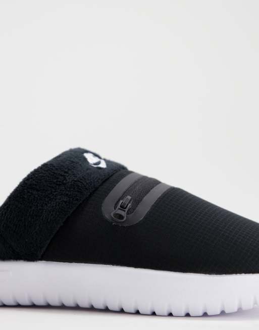 Nike Burrow slippers in black