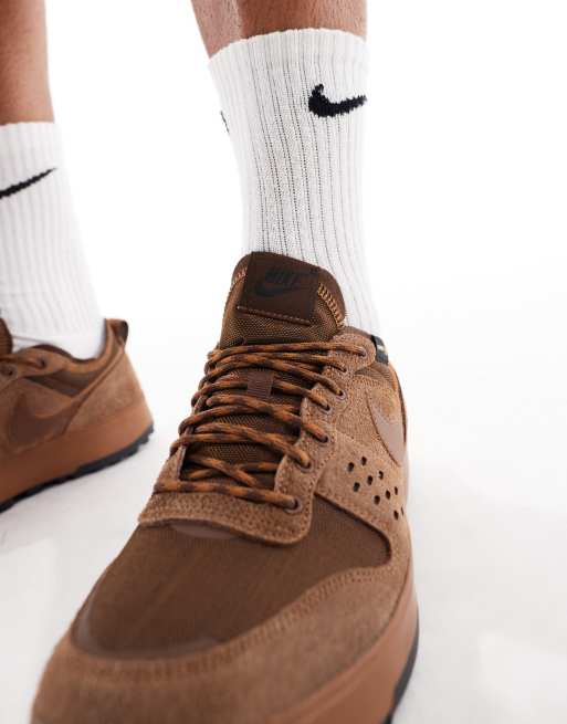 Nike C1ty Premium trainers in brown, 3 of 5