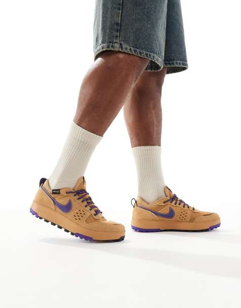 Nike – C1TY PRM – Sneaker in Beige und Lila - view 1