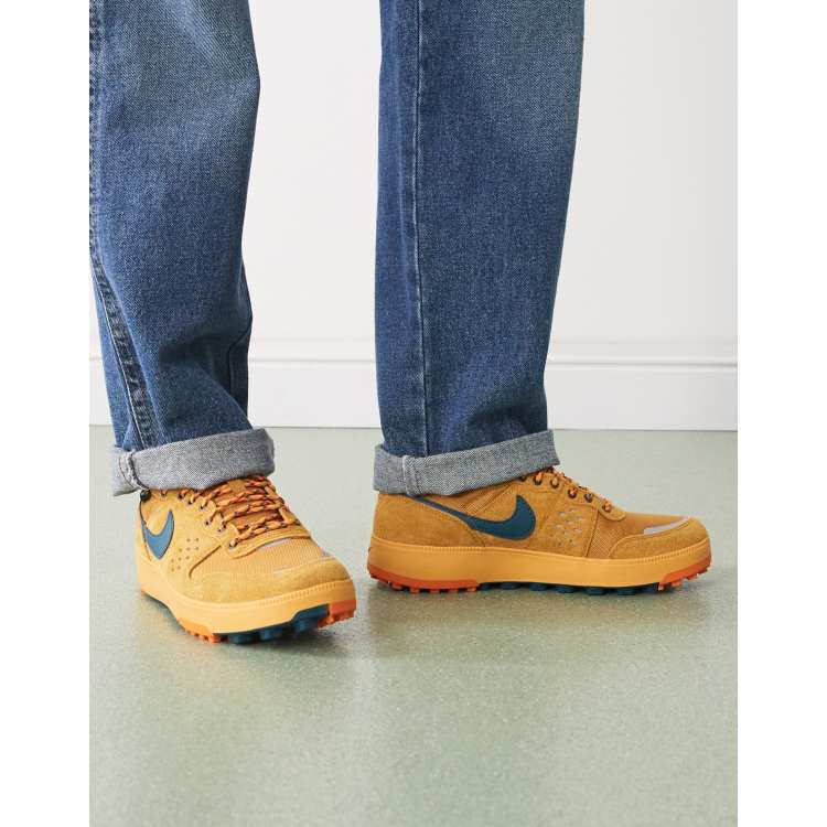 Nike C1ty sneakers in beige and orange | ASOS display picture 3