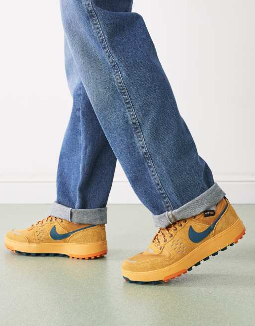 Nike C1ty sneakers in beige and orange, 4 of 5