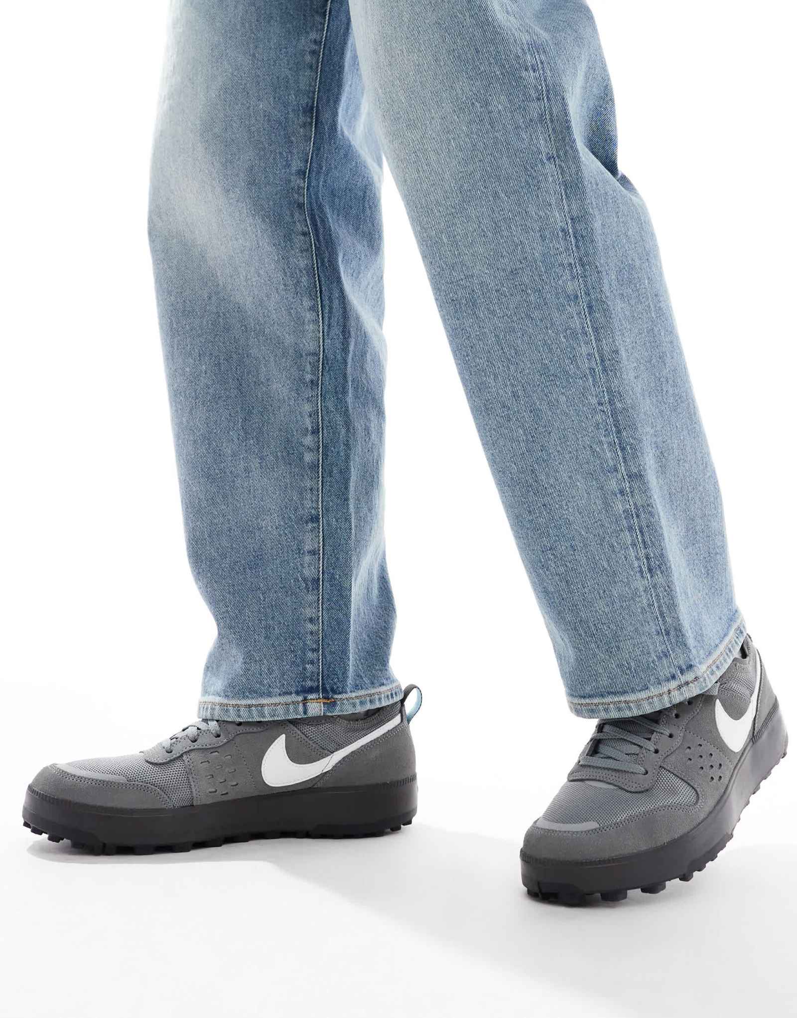 Кроссовки Nike C1ty темно-серого и белого цветов