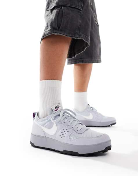 Nike - C1TY - Sneakers in grijs en wit - view 1