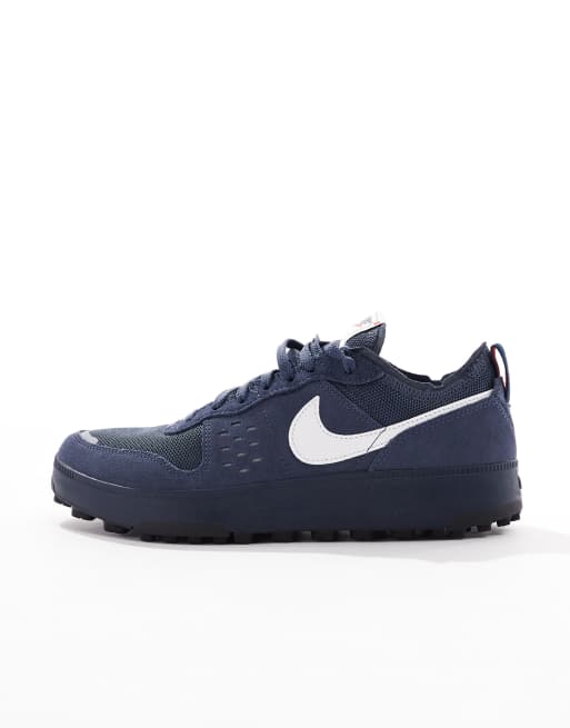 Nike C1TY sneakers in navy and white, 2 of 5