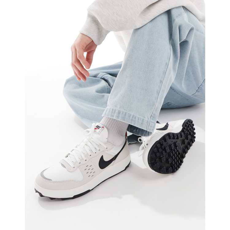 Nike C1TY sneakers in white and black | ASOS display picture 1