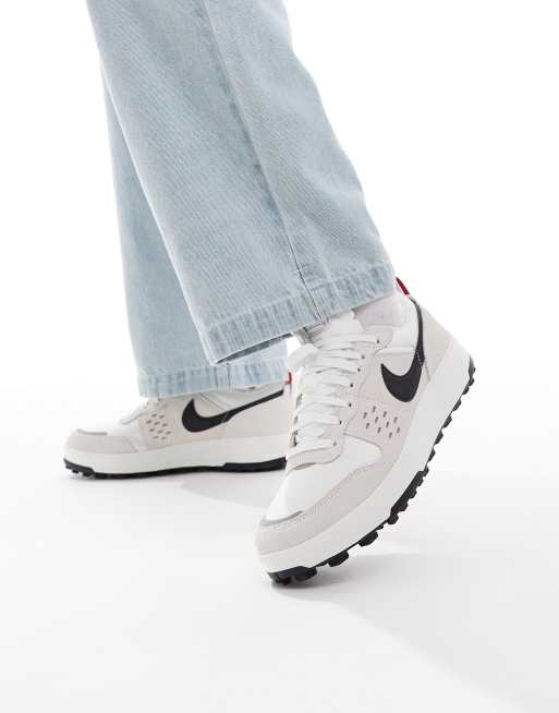 Nike C1TY sneakers in white and black, 5 of 5