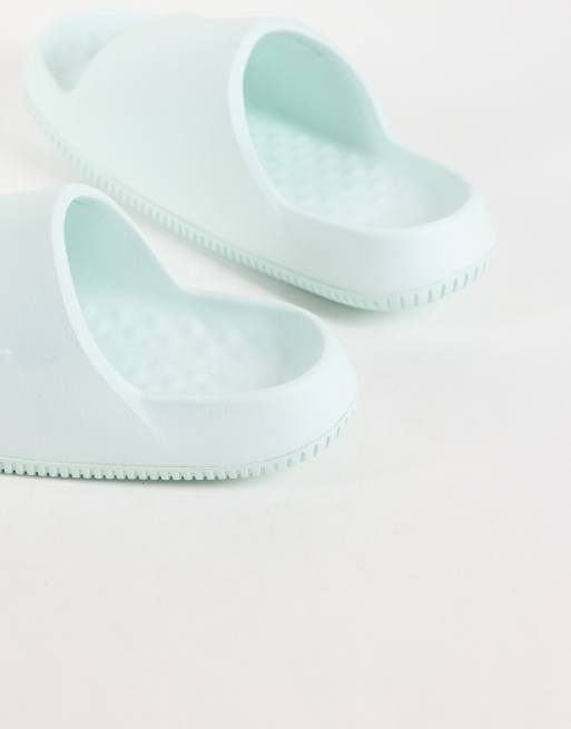 Nike Calm 2.0 sliders in light green , 4 of 4