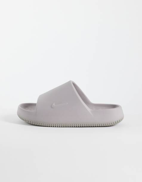 Nike Calm 2.0 slides in beige - view 1