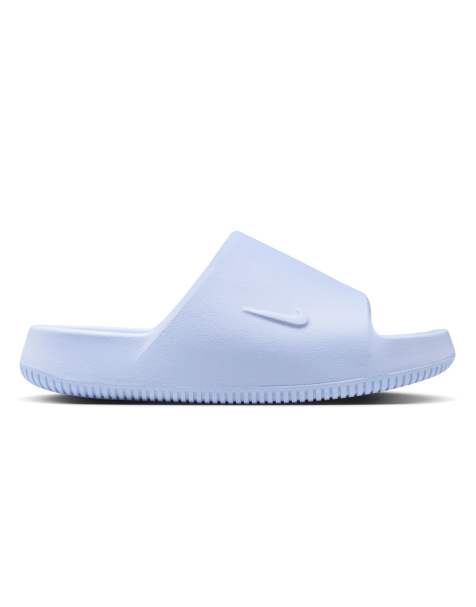 Nike Calm 2.0 slides in light blue - view 1
