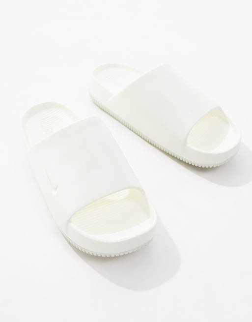 Nike - Calm - Claquettes - Blanc , 3 de 4
